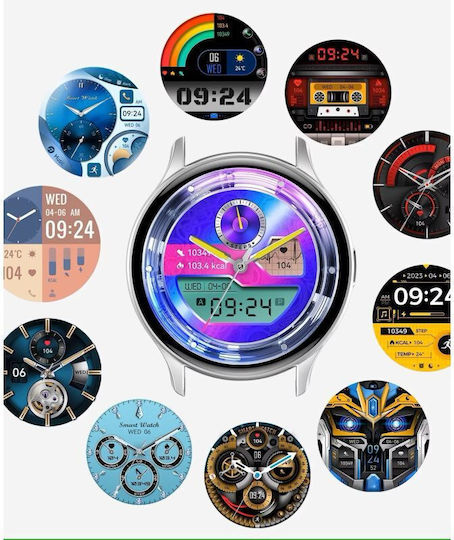 Rubicon Rncf11 Black Smartwatch