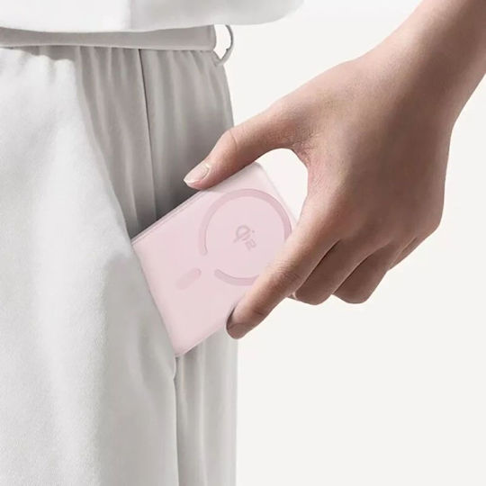 Baseus Enerfill FM12 QI2 MagSafe Power Bank 10000mAh 22.5W with USB-C Port Pink