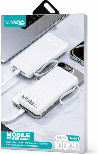 Auto Gs Power Bank 10000mAh mit USB-A Ausgangsanschlüsse Schwarzes