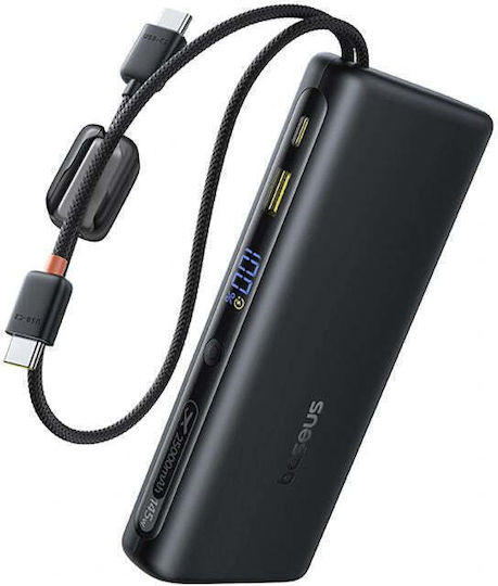 Baseus EnerFill FC41 Power Bank 25000mAh 145W With USB-A Output Port And USB-C Power Delivery Output Port Black