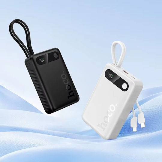 Hoco J171A Power Bank 20000mAh 22.5W with USB-A Port and USB-C Port White