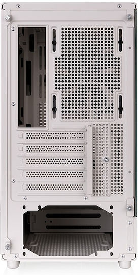 Thermaltake Retro 260 Gaming Mikro-Turm Computergehäuse mit Seitenfenster Beige