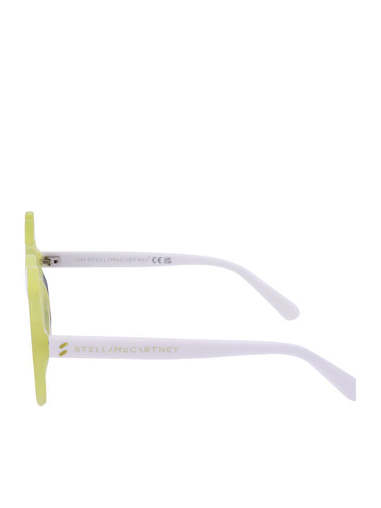 Stella McCartney Unisex Γυαλιά Ηλίου με Κίτρινο Κοκκάλινο Σκελετό και Κίτρινο Φακό SC4062IK-39V-47