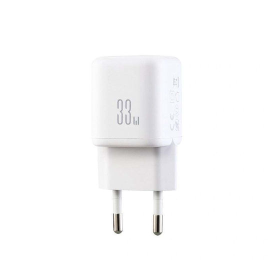 Joyroom Фортист Без Кабел с USB-A и USB-C Порт 33W Power Delivery / Quick Charge 3.0 Бял (JR-TG7)