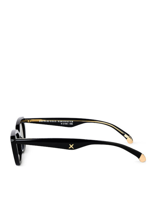 Oscar & Frank Unisex Sunglasses with Black Plastic Frame and Gray Lens ORCHARDROAD-BLACK-0