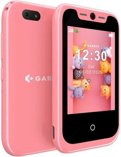 Garett OneKid Phone Single SIM (16GB) Κινητό Ροζ