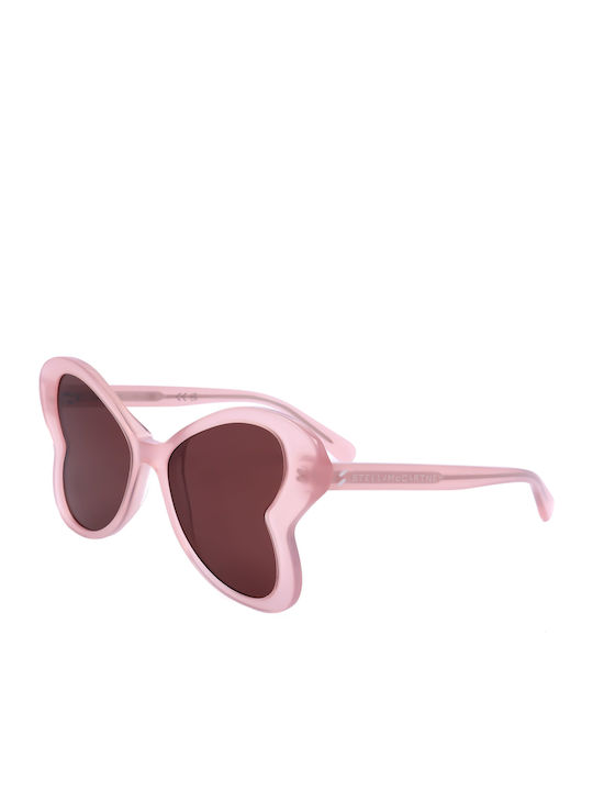 Stella McCartney Unisex Γυαλιά Ηλίου με Ροζ Κοκκάλινο Σκελετό και Ροζ Φακό SC4063IK 72S