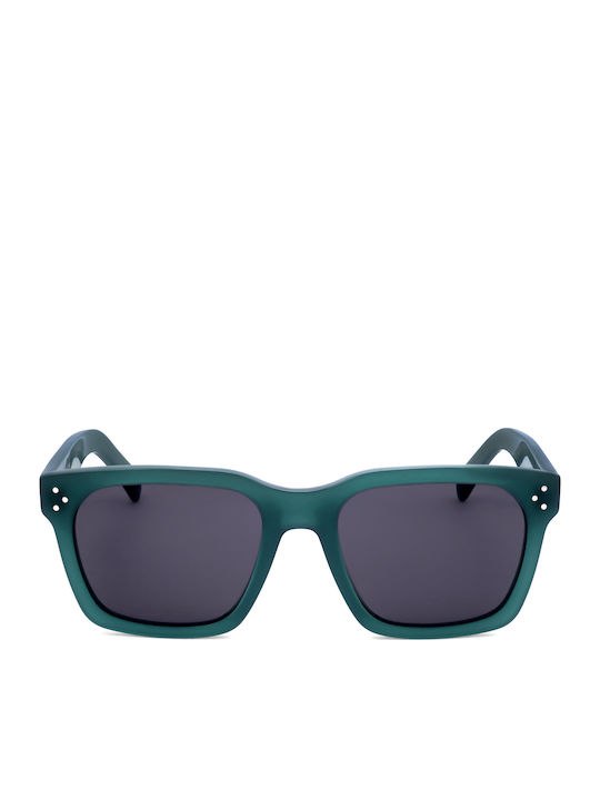 Celine Damenteil Sonnenbrille mit Grünem Rahmen und Grauen Gläsern CL40248I-96A