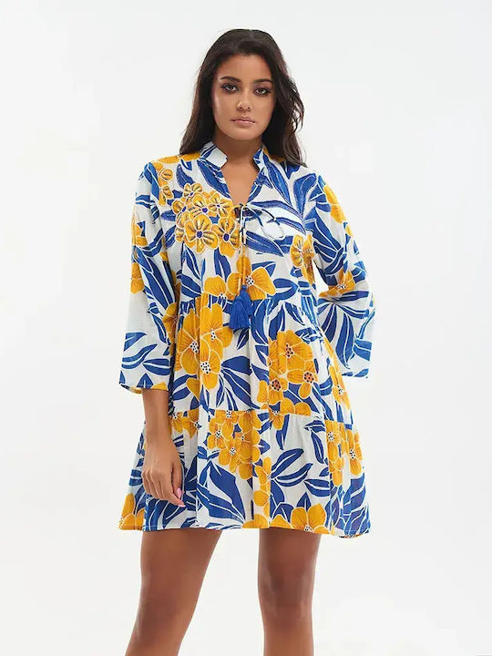 Ble Resort Collection Strandkleid in Blau
