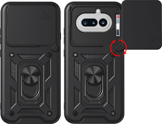 Techsuit Camshield Series Umschlag Rückseite Blau Für Nichts Phone (4a)