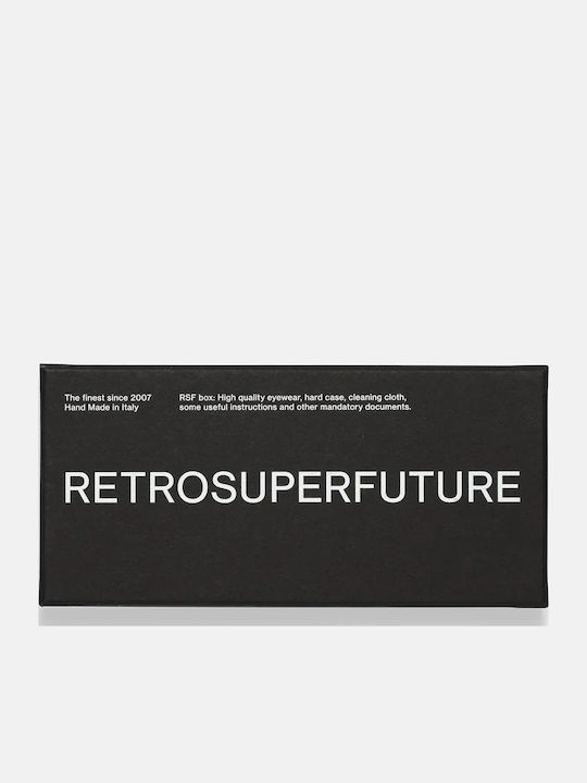 Retrosuperfuture Astro Sunglasses with Horn-Rimmed Frame Retrosuperfuture Astro Sunglasses with Horn-Rimmed Frame
