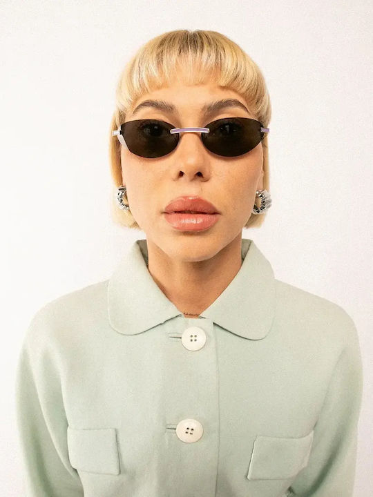 Oscar & Frank Sunglasses Μαύρα with Frame & Black Lens Oscar & Frank Sunglasses Μαύρα with Frame & Black Lens
