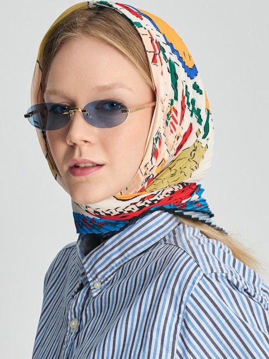 Faos Sunglasses Χρυσά with Acetate Frame & Gold Lens Faos Sunglasses Χρυσά with Acetate Frame & Gold Lens