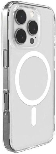 Puro Lite Mag Umschlag Rückseite Silikon Transparent (iPhone 17 Pro / iPhone 16 Pro)