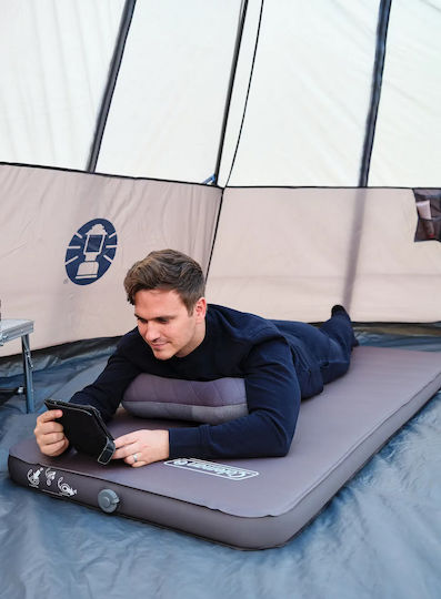 Coleman Auto-umflare Saltea de Dormit Camping Single Neagră