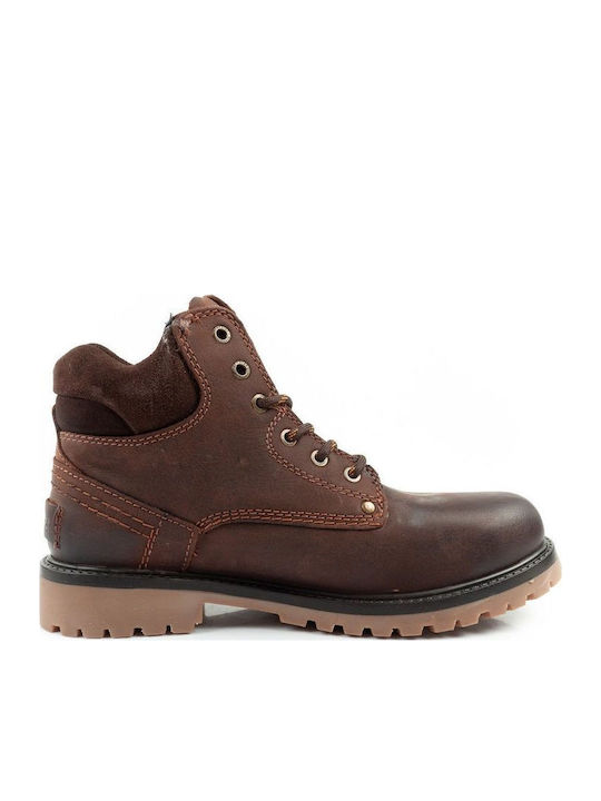 Wrangler Yuma Leather Brown Chelsea Boots