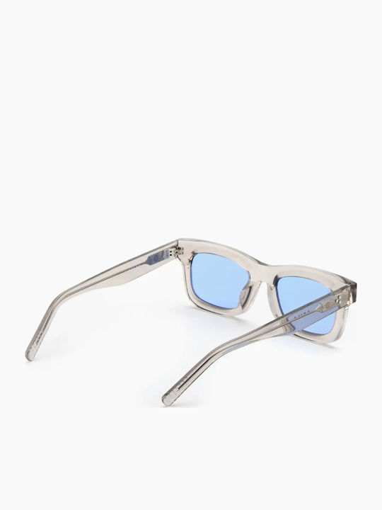 Akila Men's Sunglasses with Gray Plastic Frame and Gray Lens 424784