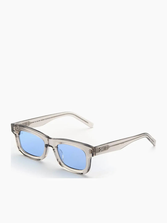 Akila Men's Sunglasses with Gray Plastic Frame and Gray Lens 424784