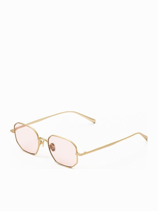 Common Sense Sunglasses Χρυσά with Metal Frame & Gold Lens Common Sense Sunglasses Χρυσά with Metal Frame & Gold Lens