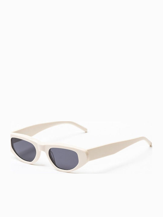 Common Sense Sunglasses Λευκά with Frame & Gray Lens Common Sense Sunglasses Λευκά with Frame & Gray Lens