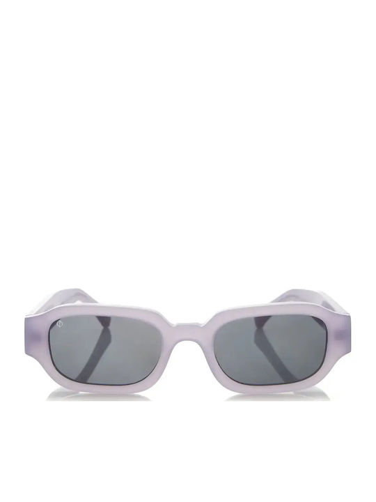 Faos Mykonos Damen Sonnenbrille mit Lila Kunststoff Gestell und Lila Linse 474361