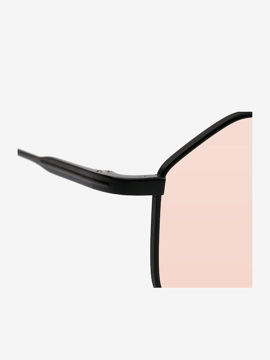 Projekt Produkt Men's Sunglasses with Black Metal Frame and Gold Lens 476464