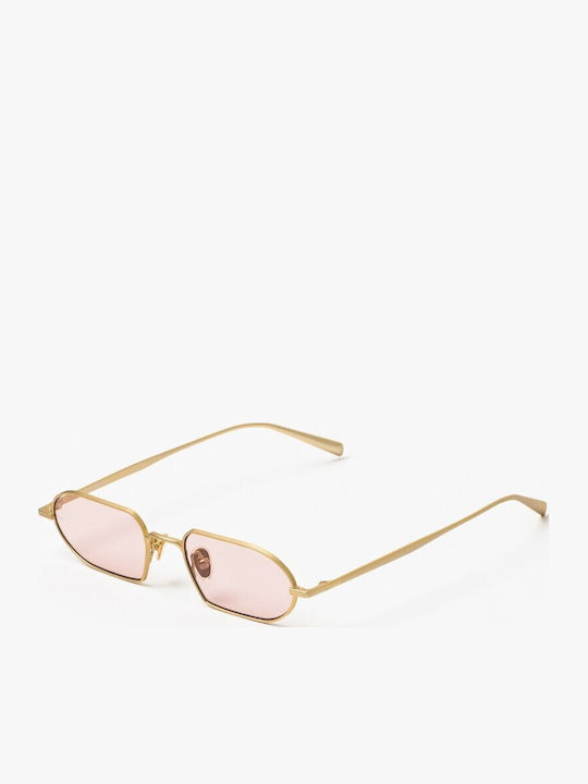 Common Sense Sunglasses Χρυσά with Metal Frame & Gold Lens Common Sense Sunglasses Χρυσά with Metal Frame & Gold Lens