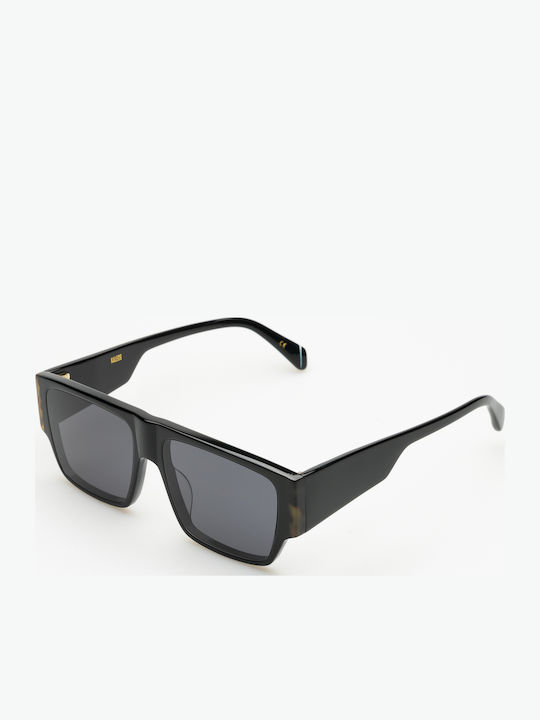 Kaleos Robledo 005 Unisex Ochelari de soare cu Gri Cadru și Negru Lentilă Robledo 5