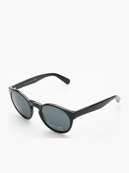 Ralph Lauren Sunglasses Μαύρα with Acetate Frame & Black Lens Ralph Lauren Sunglasses Μαύρα with Acetate Frame & Black Lens