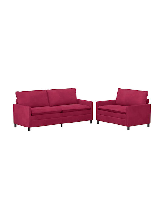 vidaXL Wohnzimmermöbel-Sets 2-Sitzer & Sessel