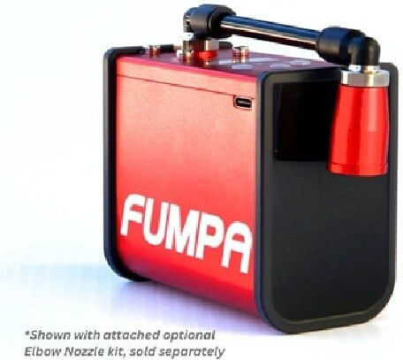 Fumpa Fahrradluftpumpe Hand mit Manometer