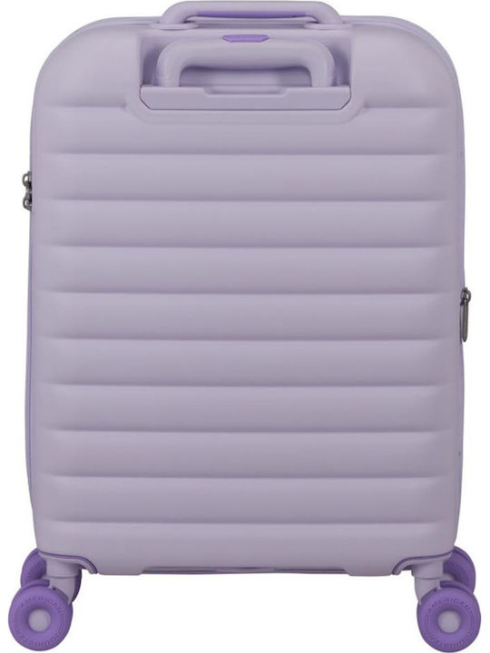 American Tourister Neovibe Kabinenkoffer Hart Fresh Flieder mit 4 Rädern Höhe 55cm