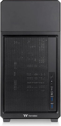 Thermaltake TR300 Gaming Midi Tower Κουτί Υπολογιστή με Πλαϊνό Παράθυρο Μαύρο