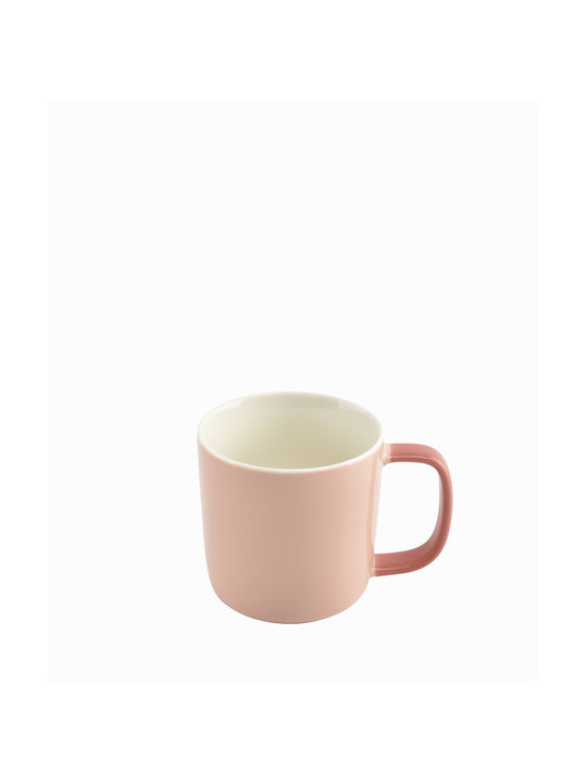 Cană Ceramică Roz 370ml