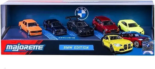 Majorette Set 5 Mașinuțe Metalice Bmw 7.5cm