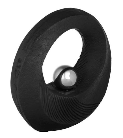 Decorative Ceramic Black Bowl 36x13x7cm