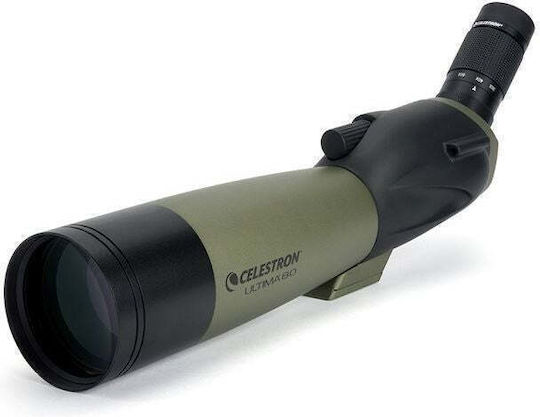 Celestron Ultima 80-45° Bak-4 Зрителна Тръба Сива
