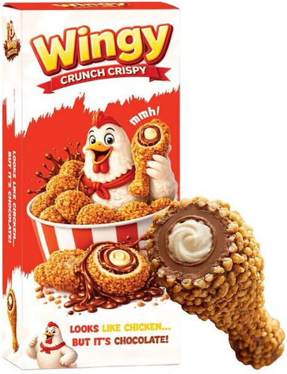 Wingy Crunch Ciocolată Crocantă Crispy Display 50g