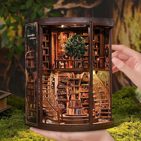 Căsuță Miniaturală Book Nook Cerc Cărți Vechi