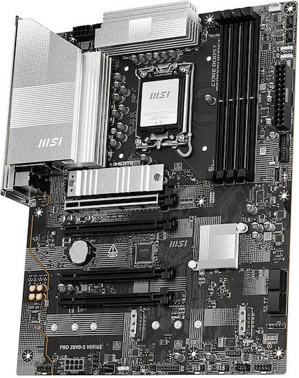 MSI PRO Z890-S WIFI6E Motherboard ATX with Intel 1851 Socket 7E54-010R