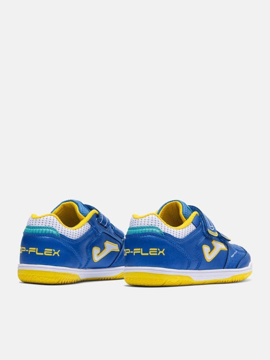 Top Flex Jr IN Ghete De Fotbal Pentru Copii De Futsal Albastre