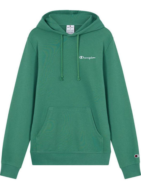 Детски Суичър с Качулка и Джобове Зелен Hooded Sweatshirt