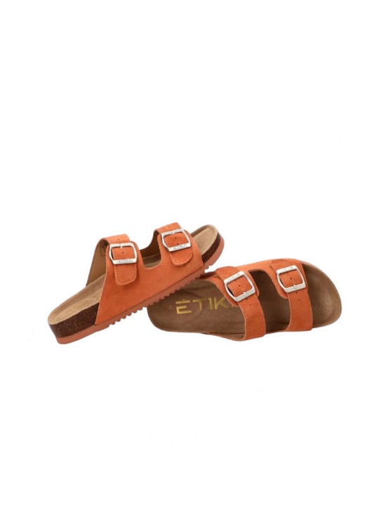Women's Flat Sandals Orange