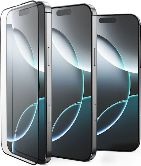 Tech-Protect Glass Fit+ 2-Pack 2.5D 0.3mm Full Glue Tempered Glass (Motorola Moto G67 / G77 / G87)