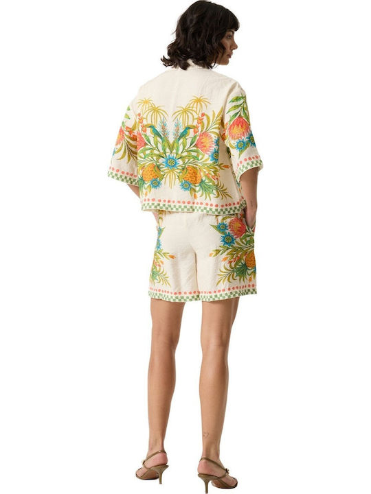 Garcia Women's Shorts Beige