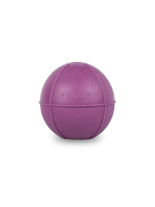Rucan Hundespielzeug Kugel Spielzeug Hund aus Gummi Mittel / Klein Lila 1 Stück