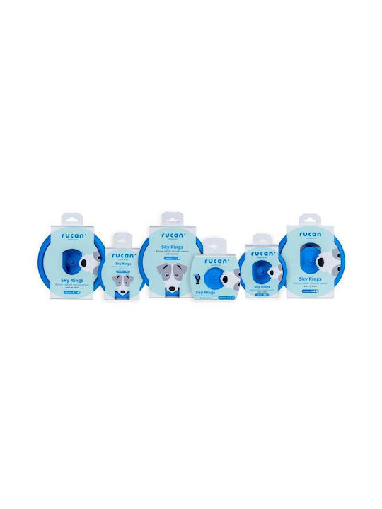 Rucan Παιχνίδι Σκύλου από Καουτσούκ Medium / Small / Large Μπλε 1τμχ