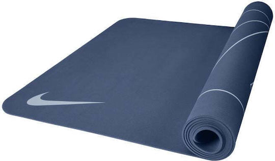 Nike Yoga Mat Exercise Mat Yoga Blue (180x66cm)