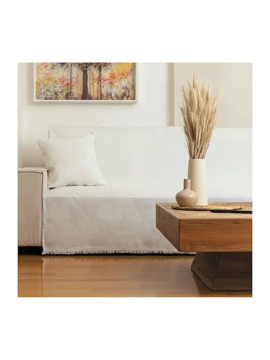 Borea 0 X Decken & Couchdecken Dreisitzer-Sofa Wurf 180x300cm Grau
