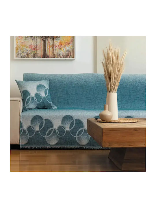 Borea 0 X Three-Seater Sofa Throw 180x300cm Ecru